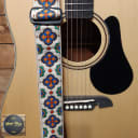 D'Addario T20S1503 nylon guitar strap Latin tile pattern