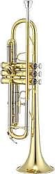 Jupiter JTR700 Bb Trumpet - Silver Plated Yellow Brass Bell image 1