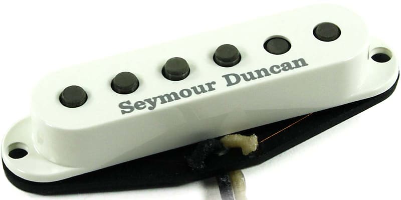 Seymour Duncan APS-1 Alnico 2 Pro Vintage Staggered Strat Pickup, White Cover image 1