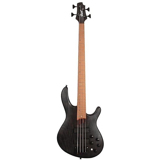 Cort B4PLUSASRMOPTB Artist Series B4 Plus AS RM Double Cutaway 4-String Electric Bass Guitar image 1