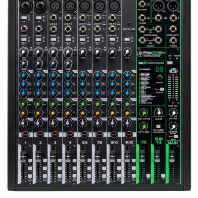 Mackie ProFX12v3 12-Channel Professional Effects Mixer w/USB ProFX12 v3 image 1