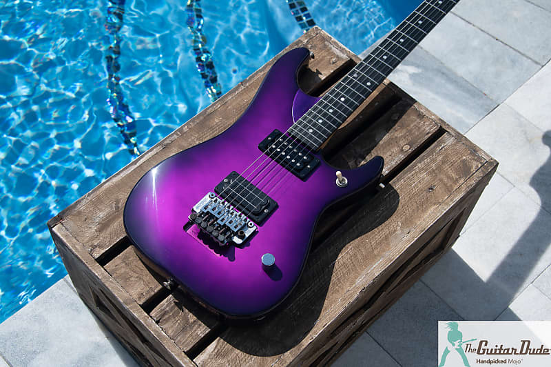 Washburn N4 Nuno Bettencourt Signature Model - Metallic Purple
