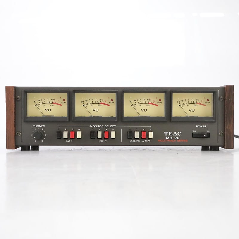 その他 TEAC MB-20 METER BRIDGE TASCAM SERIES Teac MB-20 Meter Bridge - HiFi Vintage