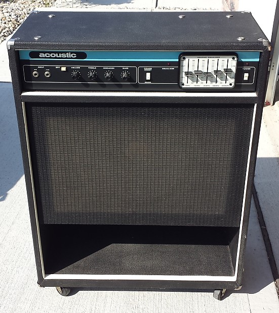 acoustic Model 126 ベース用アンプ Acoustic Control Corp Amp Model 126 Bass Amp Combo 1970s