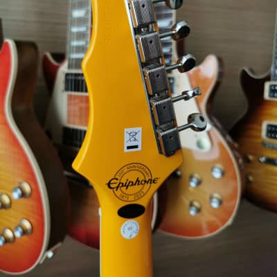 Epiphone Limited Edition 150th Anniversary Crestwood Custom 2023 - California Coral image 13