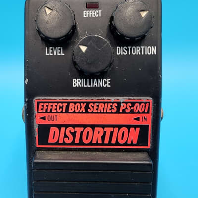 Vintage 80s Guyatone PS-001 Distortion Box Series Guitar Effect Pedal MIJ Japan image 3