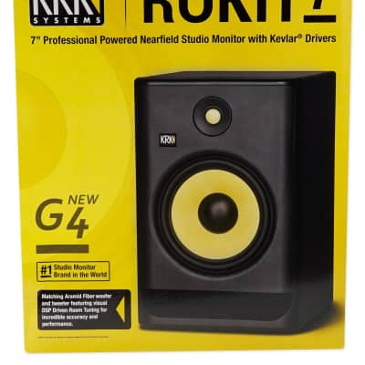 KRK ROKIT 7 G4 7" Bi-Amped Active Powered Studio Monitor Speaker RP7-G4 RP7G4 image 6