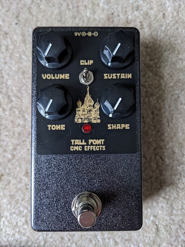 Tall Font Green Russian Big Muff Pi Clone | Reverb