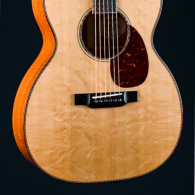 Bourgeois OM LSH Deep Body Premium Flamed Cuban Mahogany and Old Growth Sinker Bearclaw Sitka Spruce Custom NEW image 1
