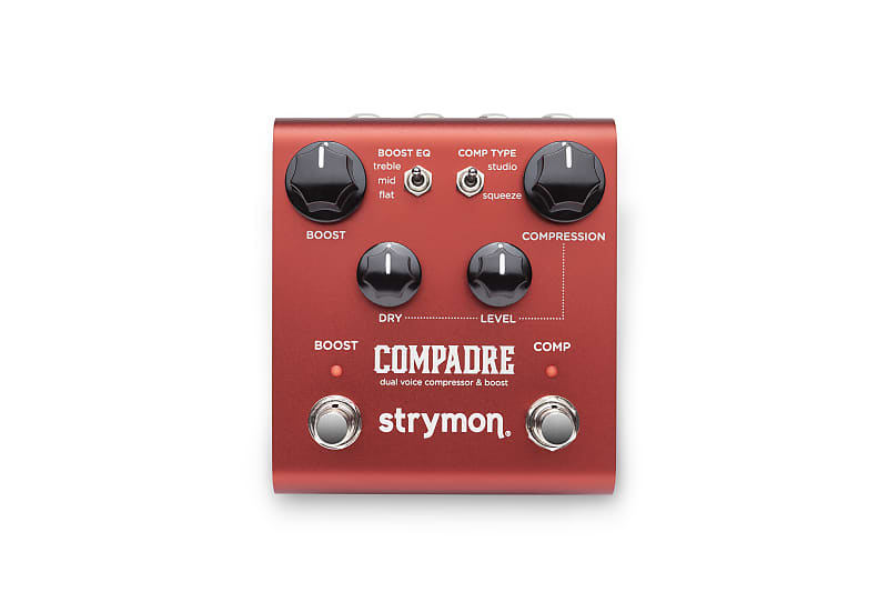 Strymon Compadre Dual Voice Compressor & Boost Effects Pedal