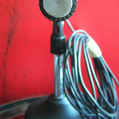 Vintage 1970's Shure 545L dynamic cardioid microphone w accessories USA satin chrome Low Z # 3 image 4