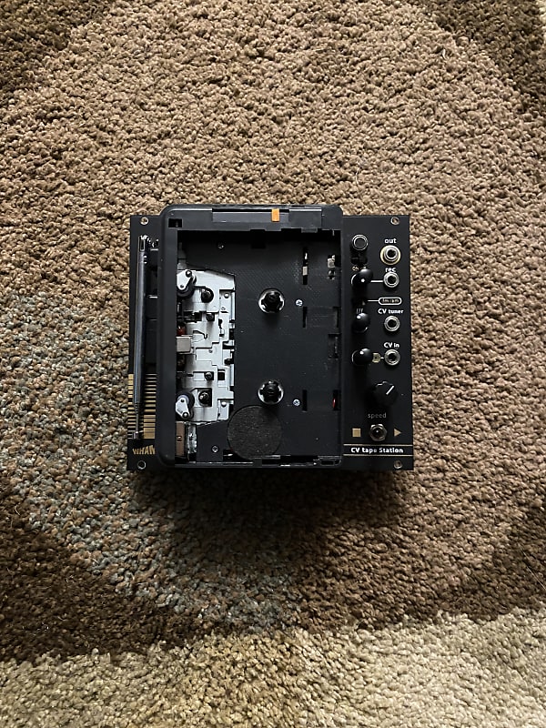Wham Electronics CV Tape Station Eurorack Module Matte Black Reverb