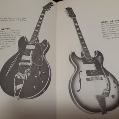 Pan Aria Catalog  1971 Aria  Guitars Japan image 2
