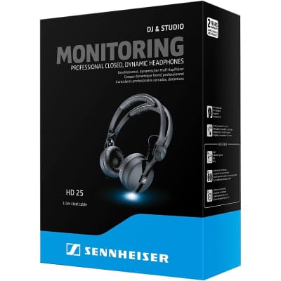 Sennheiser HD 25 On-Ear DJ Headphones Regular image 14