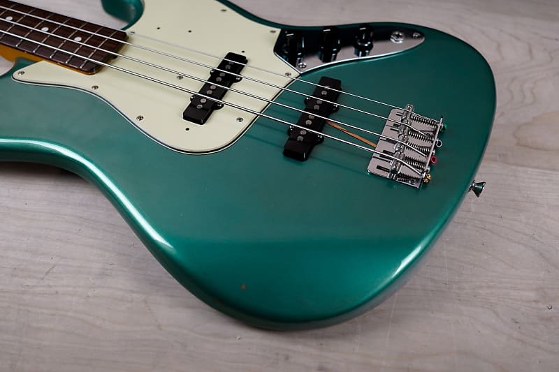 Fender JB62-75US Jazz Bass CIJ 1999 Ocean Turquois Metallic | Reverb