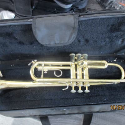 Bach TR300 Trumpet with case. Made in USA. | Reverb