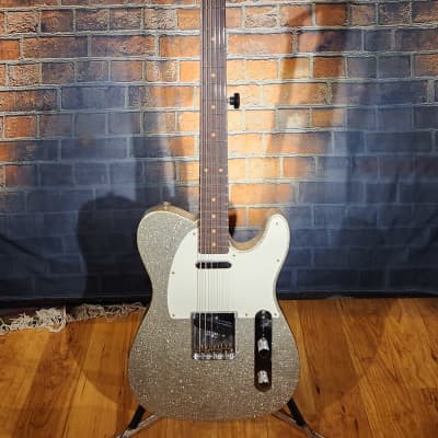 Fender 2023 Limited Edition Custom Shop '63 Telecaster Silver Sparkle w/ OHSC & CoA image 4