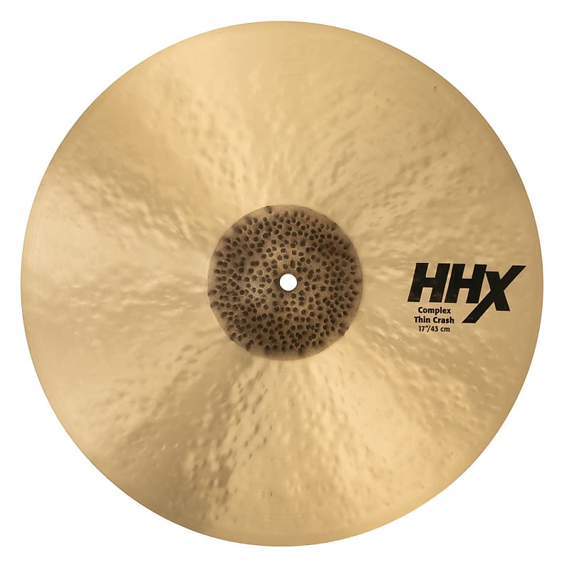 Sabian 17" HHX Complex Thin Crash Cymbal image 1