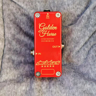 Decibelics Golden Horse Professional Overdrive - Fire Red  Edition - Preorder image 4