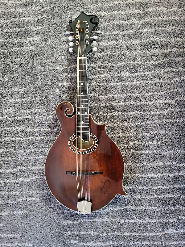 Eastman MD514 Mandolin F Style Oval Soundhole Reverb