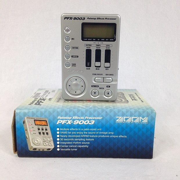 Zoom PFX 9003 Palmtop Effects Processor | Reverb