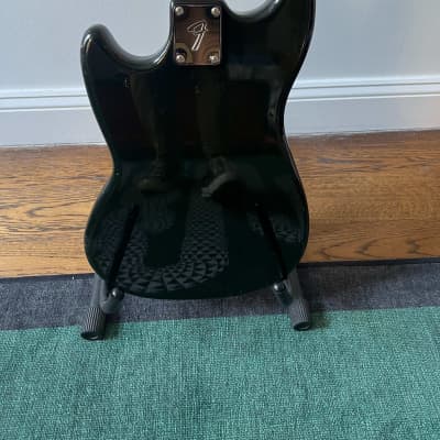 Fender Musicmaster II with Rosewood Fretboard 1968 Black Refinished image 8