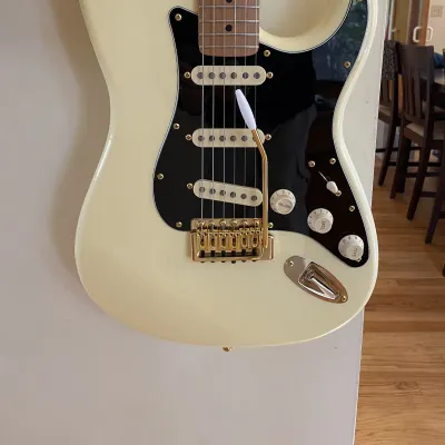Fender Stratocaster Rebuild 2021 Antique White image 1