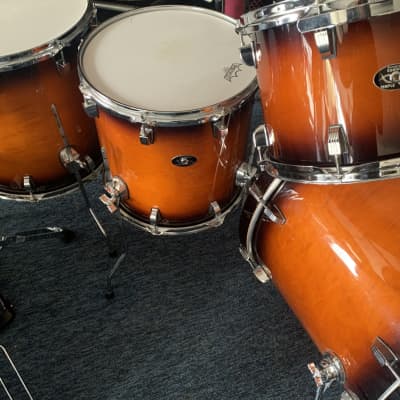 Birch Snare Drum 5.5x14 Orange Fade Mat LQ-