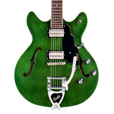 Guild Starfire I Double Cutaway Electric Guitar - Emerald Green - Open Box image 3