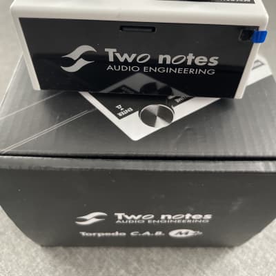 Two Notes Torpedo C.A.B. M Speaker Simulator / Amp DI 2019 - White image 5