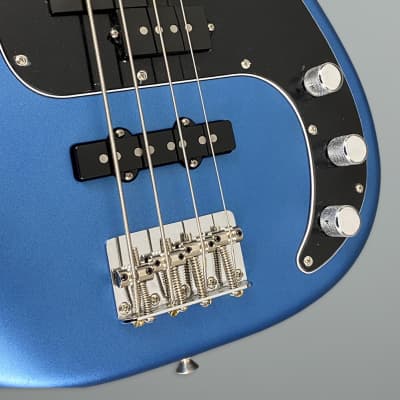 Fender American Performer Precision Bass  Satin Lake Placid Blue/Maple image 5