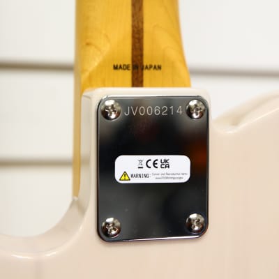Fender JV Modified '50s Telecaster 2022 Worn Blonde image 4