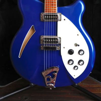 Rickenbacker 360 Midnight Blue Semi-Hollowbody Guitar 2004 Pre-Owned for sale