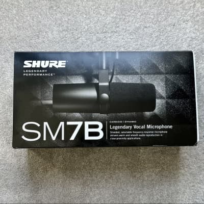 Genuine Shure SM7B Cardioid Dynamic Microphone - Mint