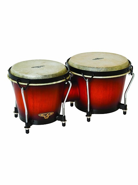 Latin Percussion CP221-VSB CP Traditional Wood Bongos image 1