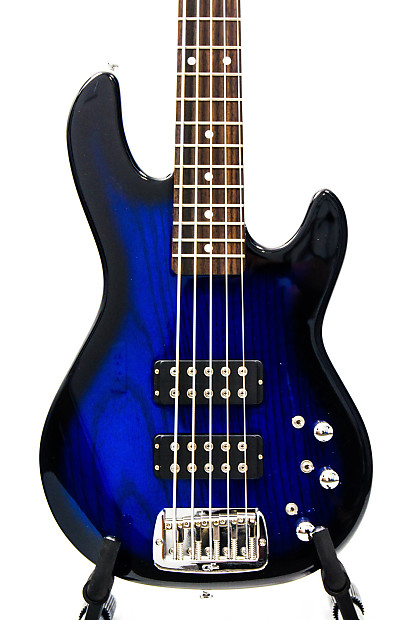 G&L Tribute Series L-2500 5-String Bass Blueburst w/ Rosewood Fretboard image 1