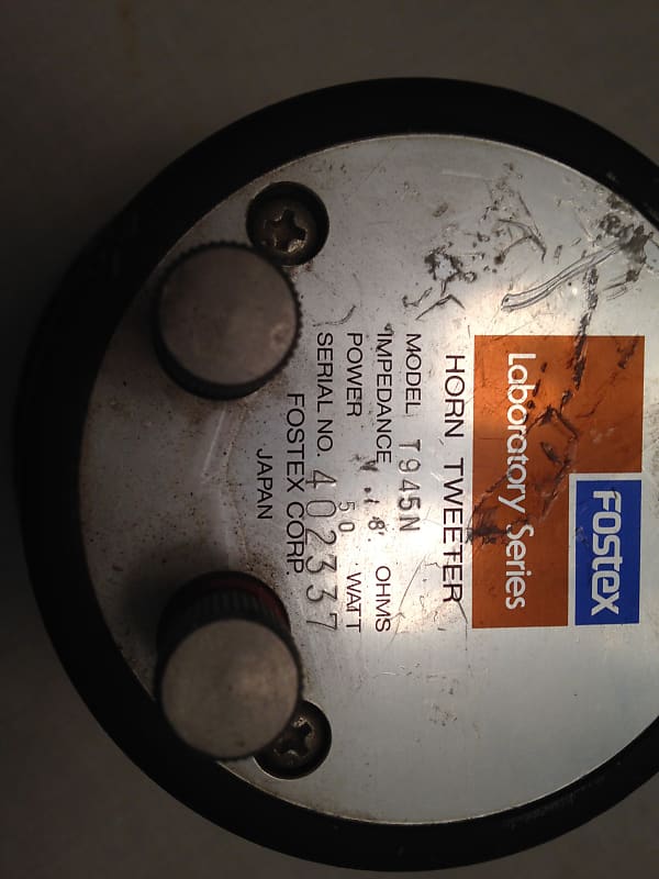 FOSTEX T945N 1980's Horn Tweeter | Reverb