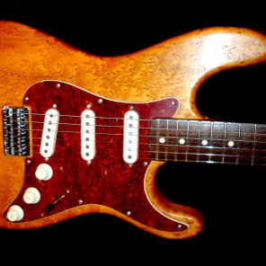 Eric Brown Super Strat 2003 Birds' Eye Maple. ALL HANDMADE. Trades welcome. Beautiful. image 7