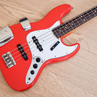 2002 Fender Jazz Bass '62 Vintage Reissue Fiesta Red w/ USA 