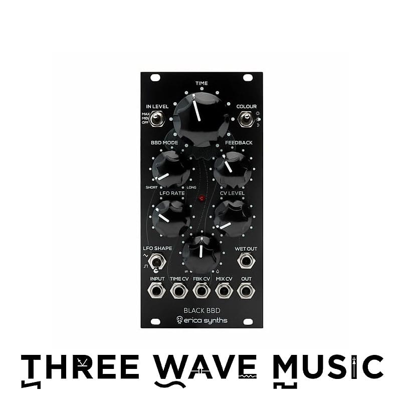 Erica Synths Black BBD Analog Delay [Three Wave Music]