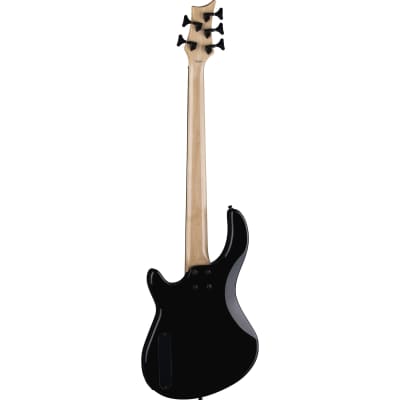 DEAN Edge 09 5-string electric BASS guitar NEW Classic Black w/ Dean Hard Case image 3