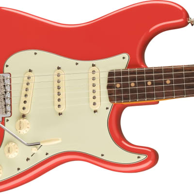 Fender American Vintage II 1961 Stratocaster Electric Guitar Rosewood Fingerboard, Fiesta Red image 5