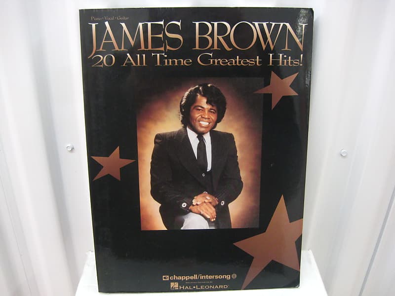 James Brown 20 All Time Greatest Hits! Sheet Music Song Book | Reverb