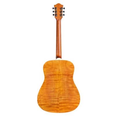 Guild Westerly Collection D-240E Limited Flamed Mahogany Natural, Brand New image 10