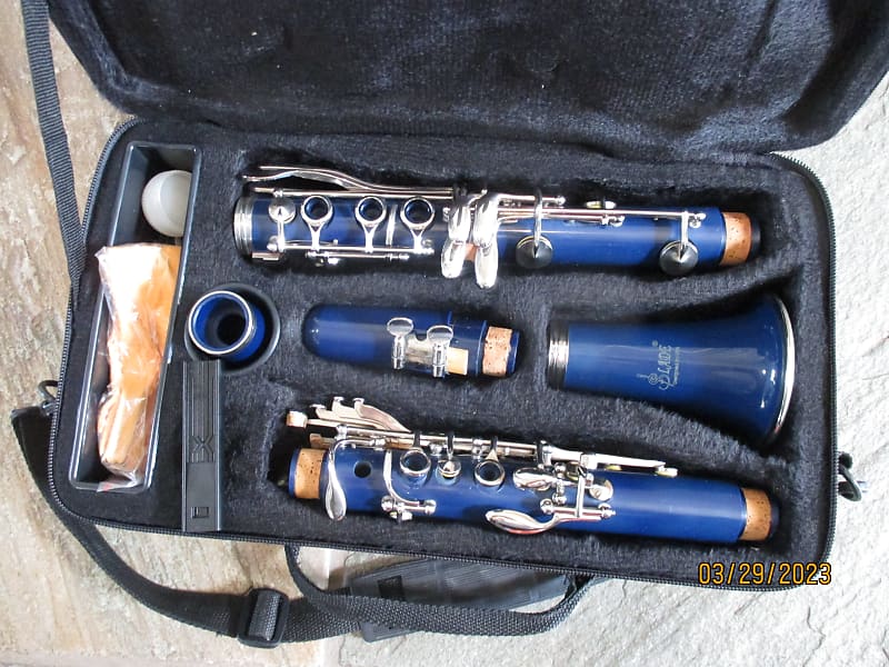 Blue color Clarinet image 1