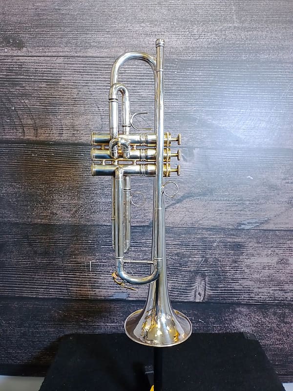 C.G. Conn Vintage One 1BR-46 Silver Trumpet Trumpet (Springfield, NJ)