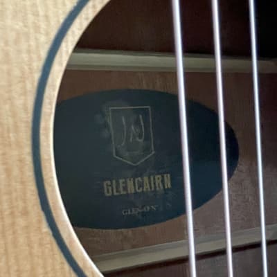 Full Warranty NEW OPEN BOX W/Gig Bag & Accessory Bundle JN GLEN-O N Orchestra Acoustic Guitar - Satan Natural image 9