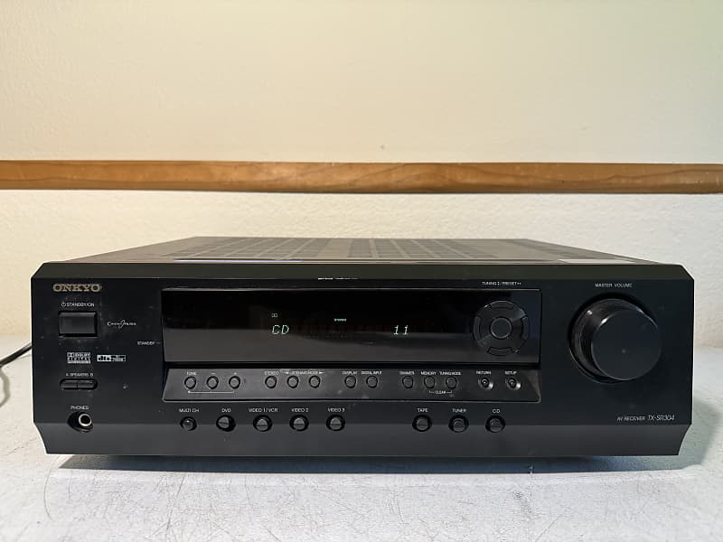 High quality MINT Onkyo TX-SR304 5.1 Channel Home Theater AV Receiver w/ Original Remote