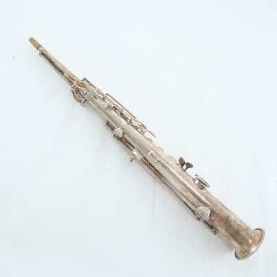 Early Buffet Crampon Soprano Saxophone in Silver Plate HISTORIC COLLECTION image 3