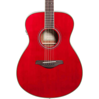 Yamaha FS-TA TransAcoustic Concert Acoustic-Electric Guitar w/ Chorus and Reverb - Ruby Red for sale